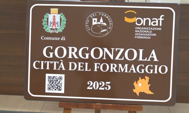 Gorgonzola città del Formaggio 2025. Ilaria Scaccabarozzi sindaca di Gorgonzola